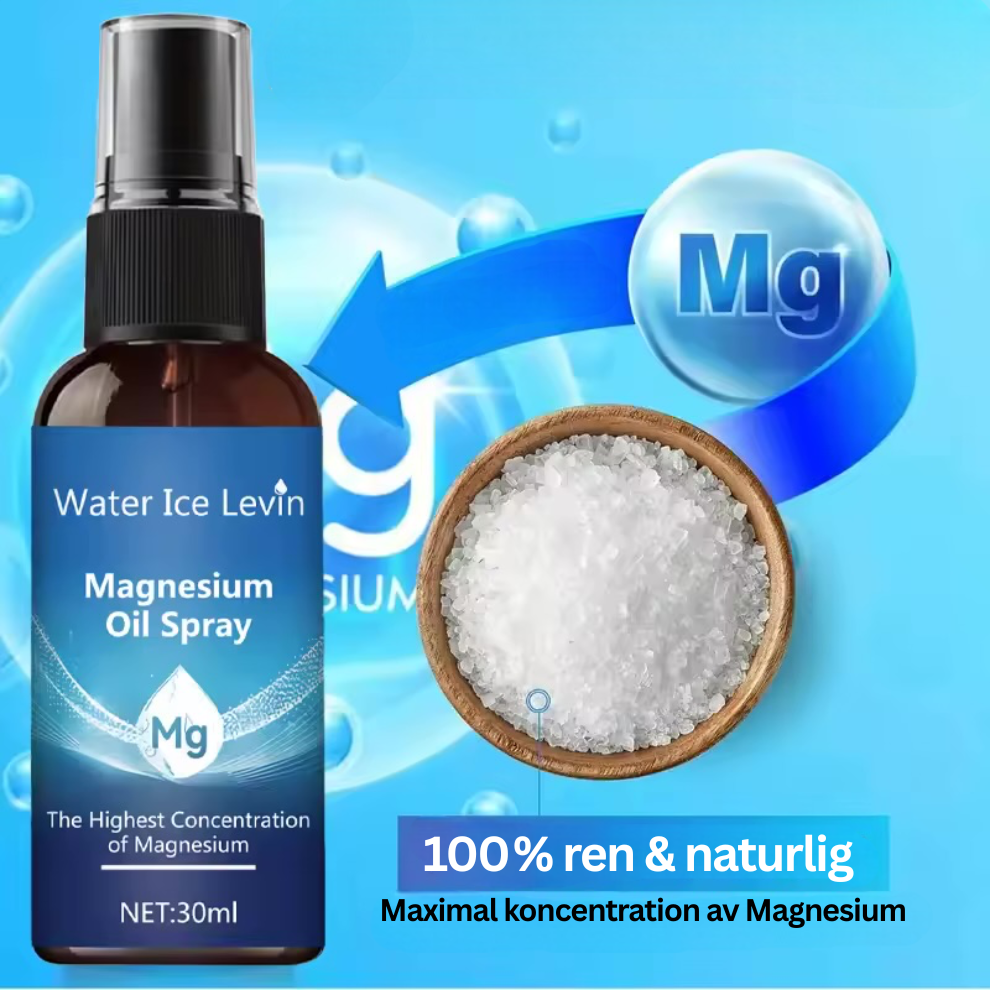 Levin Magnesiumspray – en spray för djupare sömn och mindre stress